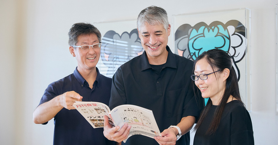 多くのメディアへの露出