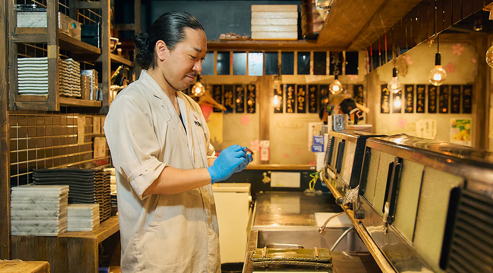 トレンドを察知した料理でお客様に笑顔を届ける