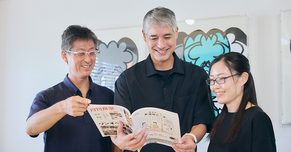 社長や役員との距離が近い