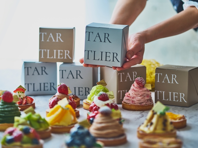 お一人様タルト専門店。ビタミン豊富な新鮮フルーツタルト